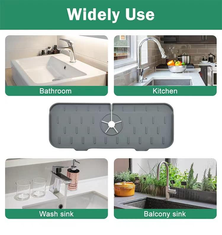 Silicone Sink Faucet Mat – Keep Your Counter Dry & Tidy