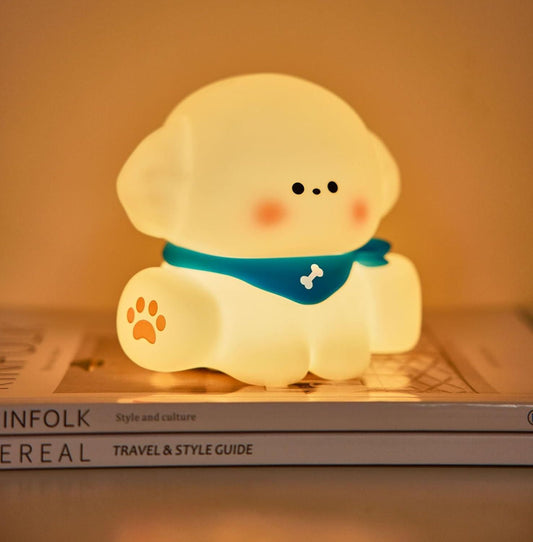Cute Puppy Night Lamp – Soft Glow, Adorable Design