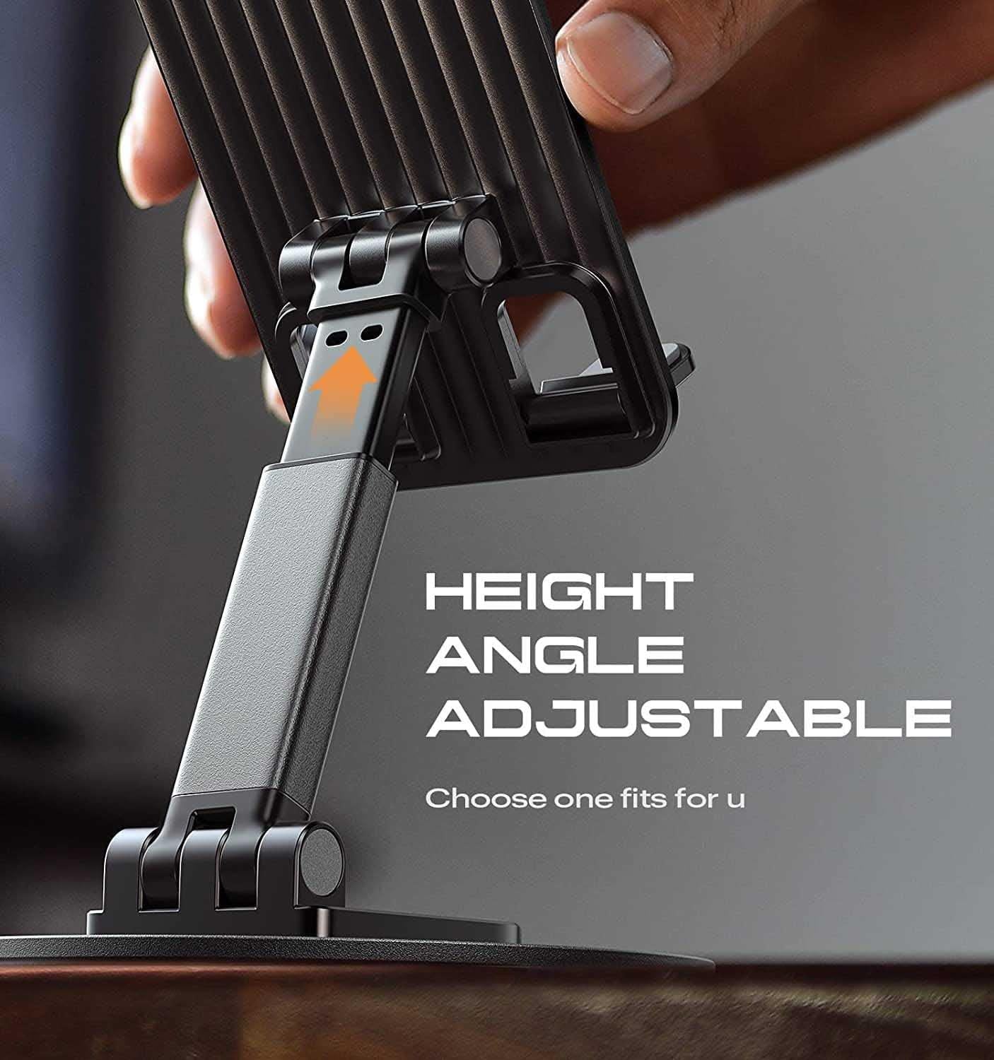 Mobile Phone Stand 360  Rotation Height and Angle