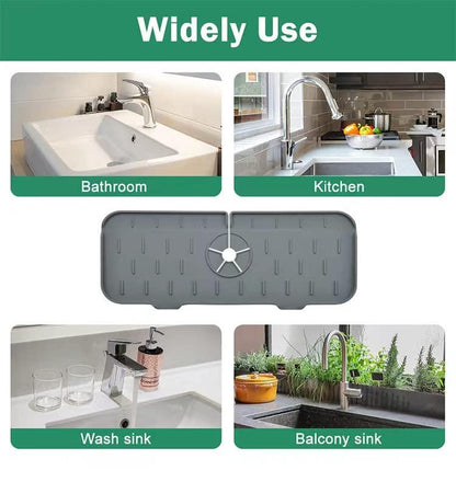 Silicone Sink Faucet Mat – Keep Your Counter Dry & Tidy