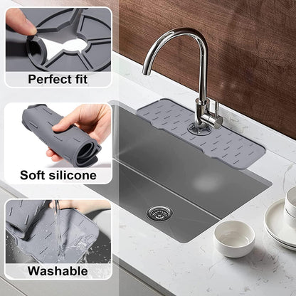 Silicone Sink Faucet Mat – Keep Your Counter Dry & Tidy