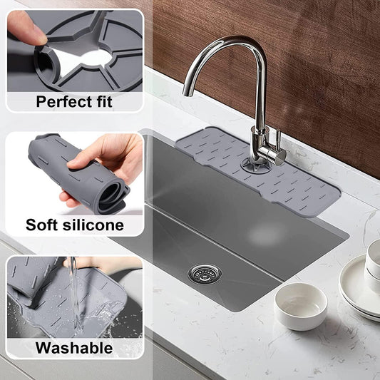 Silicone Sink Faucet Mat – Keep Your Counter Dry & Tidy